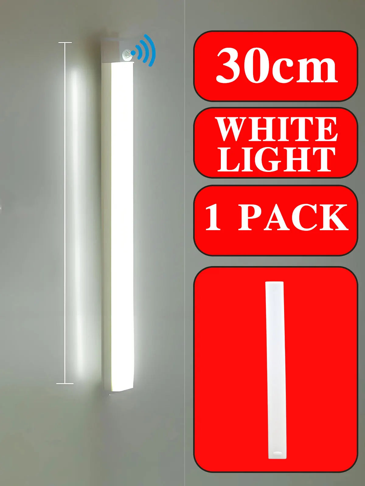 Wireless LED Night Lights Motion Sensor Lights Closet Kitchen Night Lights Bedroom Detector Light Cabinet Staircase Backlit