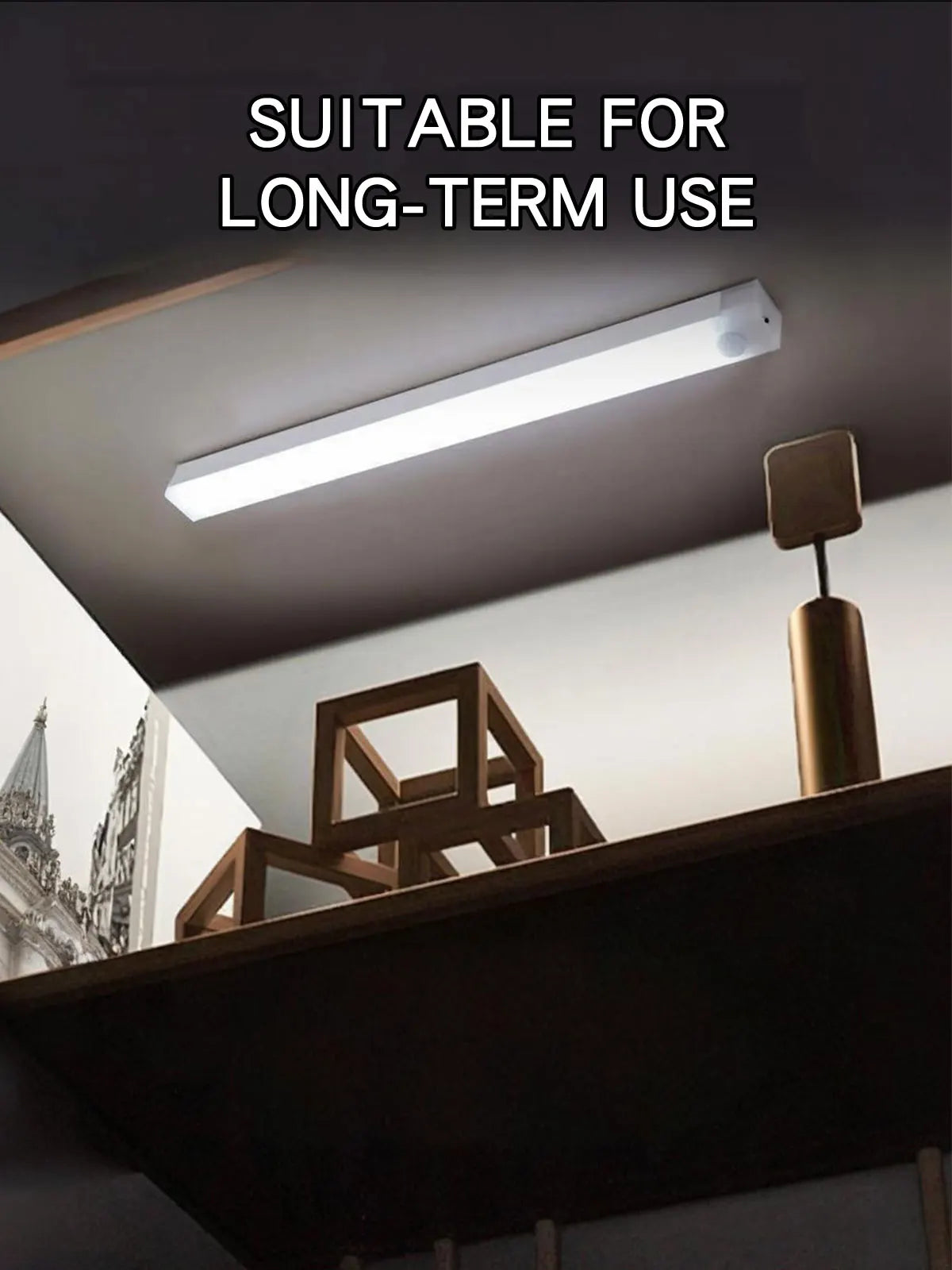 Wireless LED Night Lights Motion Sensor Lights Closet Kitchen Night Lights Bedroom Detector Light Cabinet Staircase Backlit
