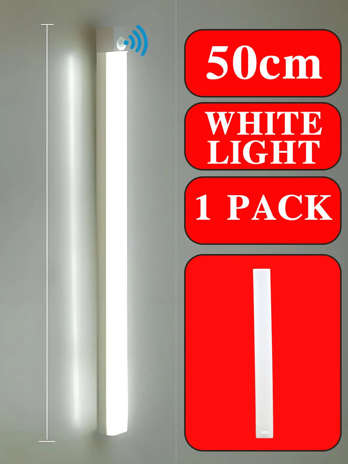 Wireless LED Night Lights Motion Sensor Lights Closet Kitchen Night Lights Bedroom Detector Light Cabinet Staircase Backlit